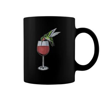 Hummingbird Wine Bird Spirit Animal Wine Hummingbird Coffee Mug | Mazezy