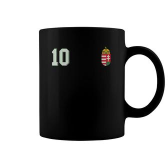Hungary Soccer Jersey Hungarian Retro Football Coffee Mug | Mazezy