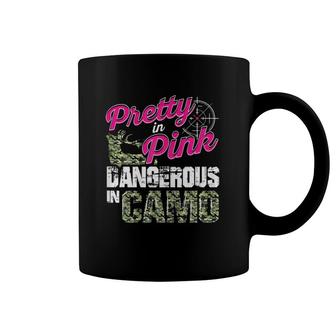 Hunting For Women Dangerous In Camo Deer Hunter Coffee Mug | Mazezy