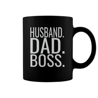 Husband Dad Boss Funny Fathers Day 2022Gift From Son Coffee Mug | Mazezy