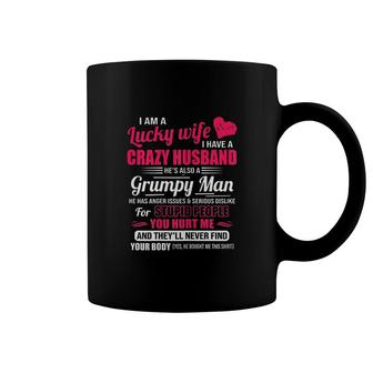 I Am A Lucky Wife Coffee Mug | Mazezy