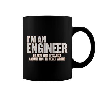 I Am An Engineer Funny Engineering Gift Coffee Mug | Mazezy
