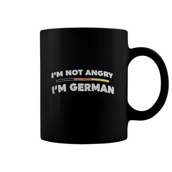I Am Not Angry I Am German Coffee Mug | Mazezy