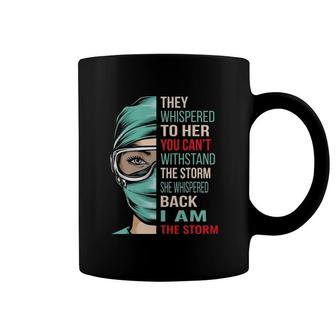 I Am The Storm Nursing Rn Nurse Coffee Mug | Mazezy AU
