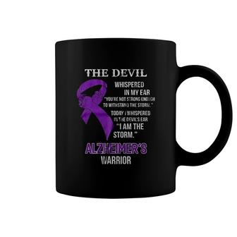 I Am The Storm Support Alzheimer's Awareness Warrior Gift Coffee Mug | Mazezy