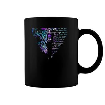 I Can Only Imagine Gift Surrounded By Your Glory Christian Cross Wing Coffee Mug | Mazezy