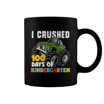 I Crushed 100 Days Of Kindergarten Coffee Mug | Mazezy