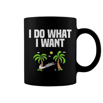 I Do What I Want Cat Lover Gifts For Women And Men Funny Coffee Mug | Mazezy