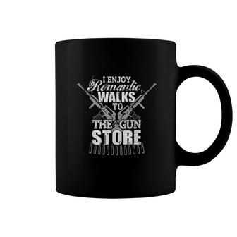 I Enjoy Romantic Walks To Store Ammo Ar15 Coffee Mug - Thegiftio UK