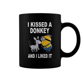 I Kissed A Donkey And I Liked It Coffee Mug | Mazezy