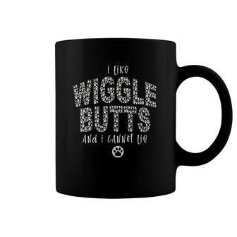 I Like Wiggle Butts I Cannot Lie Aussie Australian Shepherd Coffee Mug | Mazezy