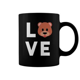 I Love Bears Cute Funny Bear Lover Gift For Kids Coffee Mug | Mazezy