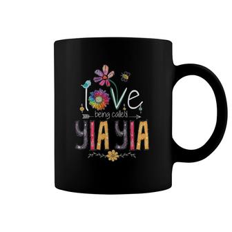 I Love Being Called Yia Yia Mimi Grandma Mother's Day Coffee Mug | Mazezy
