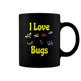 I Love Bugs Insects Fans Coffee Mug | Mazezy