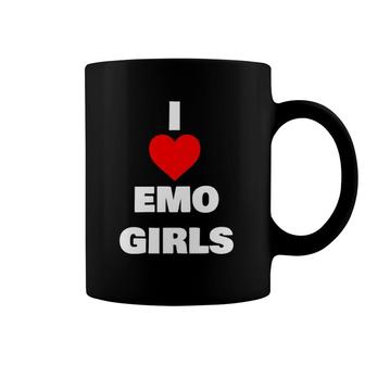I Love Emo Girls Coffee Mug | Mazezy