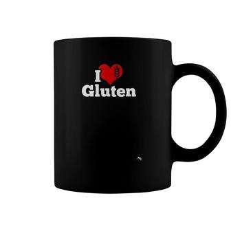 I Love Gluten For A Funny Gift Coffee Mug | Mazezy
