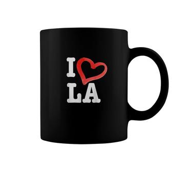 I Love La Los Angeles Coffee Mug | Mazezy