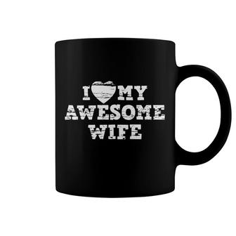I Love My Awesome Wife Coffee Mug | Mazezy