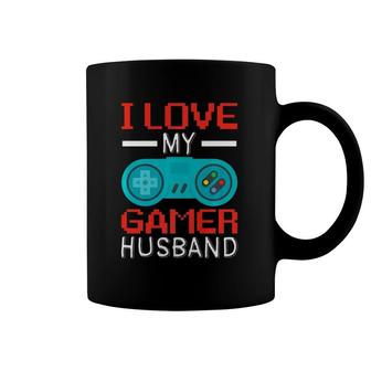 I Love My Gamer Husband - Funny Gaming Nerd Coffee Mug | Mazezy