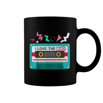 I Love The 80s Eighties Cassette Tape Coffee Mug | Mazezy