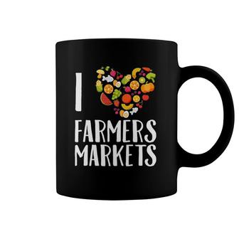 I Love The Farmers Market Coffee Mug | Mazezy