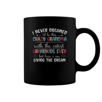 I Never Dreamed I'd Be This Crazy Grandma Coffee Mug | Mazezy