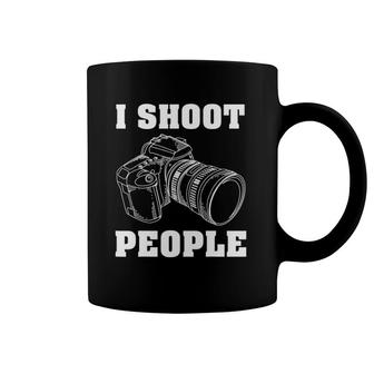 I Shoot People Cute I Love Photography Coffee Mug | Mazezy