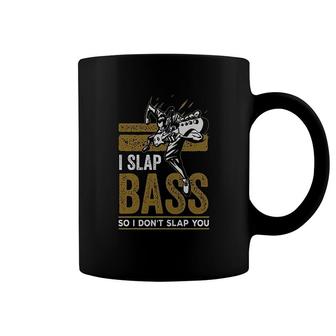 I Slap Bass Guitar Coffee Mug | Mazezy
