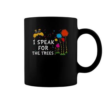 I Speak For Trees Earth Day Save Earth Hippie Vintage Pullover Coffee Mug | Mazezy