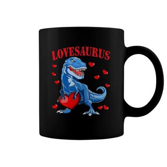 I Steal Hearts Loveasaurusrex Dinosaur Valentine's Day Coffee Mug | Mazezy
