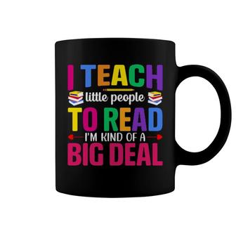 I Teach Little People To Read Teacher Coffee Mug | Mazezy