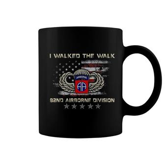 I Walked The Walk 82nd Airborne Division Coffee Mug | Mazezy