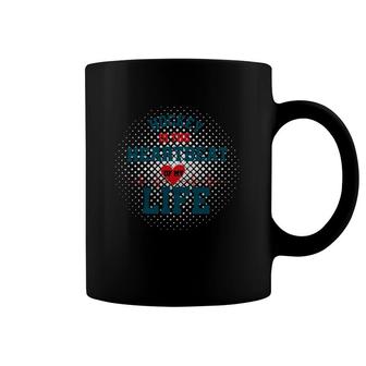 Ice Hockey Hockey Heartbeat Hockey Lover Coffee Mug | Mazezy