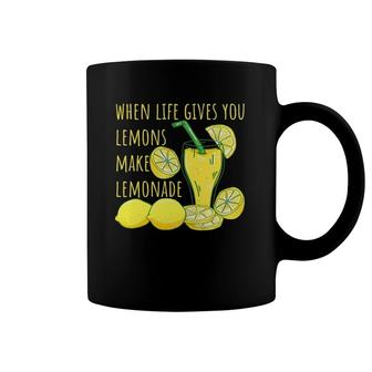 If When Life Gives You Lemons Make Lemonade Sweet Tea - Sign Coffee Mug | Mazezy