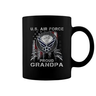 I'm A Proud Air Force Grandpa Coffee Mug | Mazezy