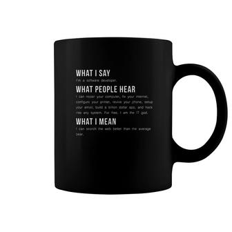 Im A Software Developer Coffee Mug | Mazezy