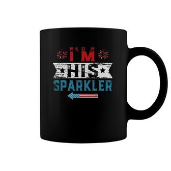 I'm His Sparkler His And Her 4Th Of July Matching Couples Coffee Mug | Mazezy DE