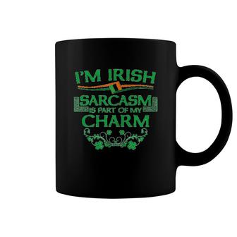 Im Irish Funny Shamrock Humor St Patricks Paddy Day Coffee Mug | Mazezy