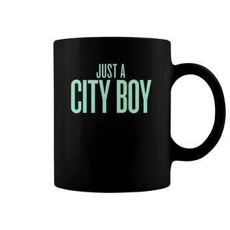 I'm Just A City Boy Born And Raised In The City Coffee Mug | Mazezy