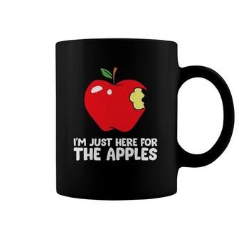 I'm Just Here For The Apples Coffee Mug | Mazezy