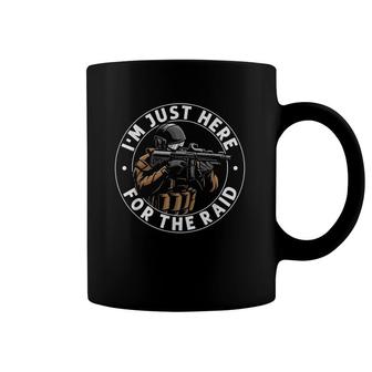 I'm Just Here For The Raid Video Gaming Legend Gift Gamer Coffee Mug | Mazezy
