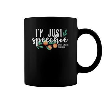 I'm Just Speechie Pathologist Speech Language Therapy Premium Coffee Mug | Mazezy