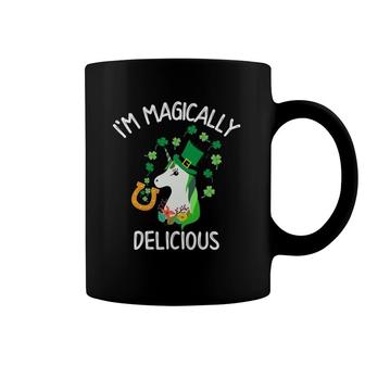 I'm Magically Delicious Funny Lepricorn St Patrick Day Coffee Mug | Mazezy