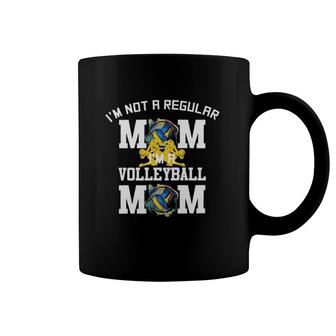 I'm Not A Regular Mom I'm A Volleyball Mom For Women Funny Coffee Mug | Mazezy