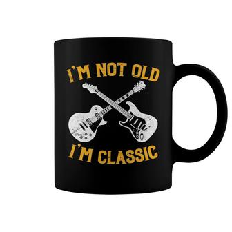 I'm Not Old I'm Classic Funny Rock And Roll Mens Womens Coffee Mug | Mazezy