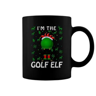 I'm The Golf Elf Christmas Family Matching Xmas Coffee Mug | Mazezy