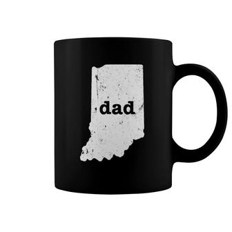 Indiana Dad Gifts To Dad From Daughter Dad Gifts Coffee Mug | Mazezy