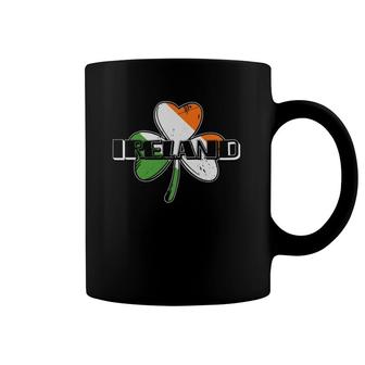 Ireland Irish Flag Shamrock Leaf St Patricks Graphic Coffee Mug | Mazezy