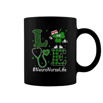 Irish Nurse St Patricks Day Love Neuro Nurse Life Coffee Mug | Mazezy
