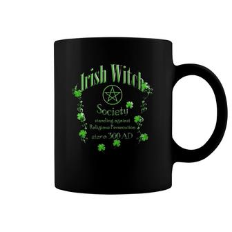 Irish Witch St Patrick's Day Coffee Mug | Mazezy
